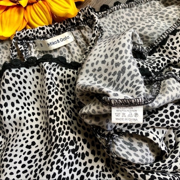 🦋B2G1🦋MIKA & GALA Cheetah Print Open Back Top 8 - Picture 8 of 9